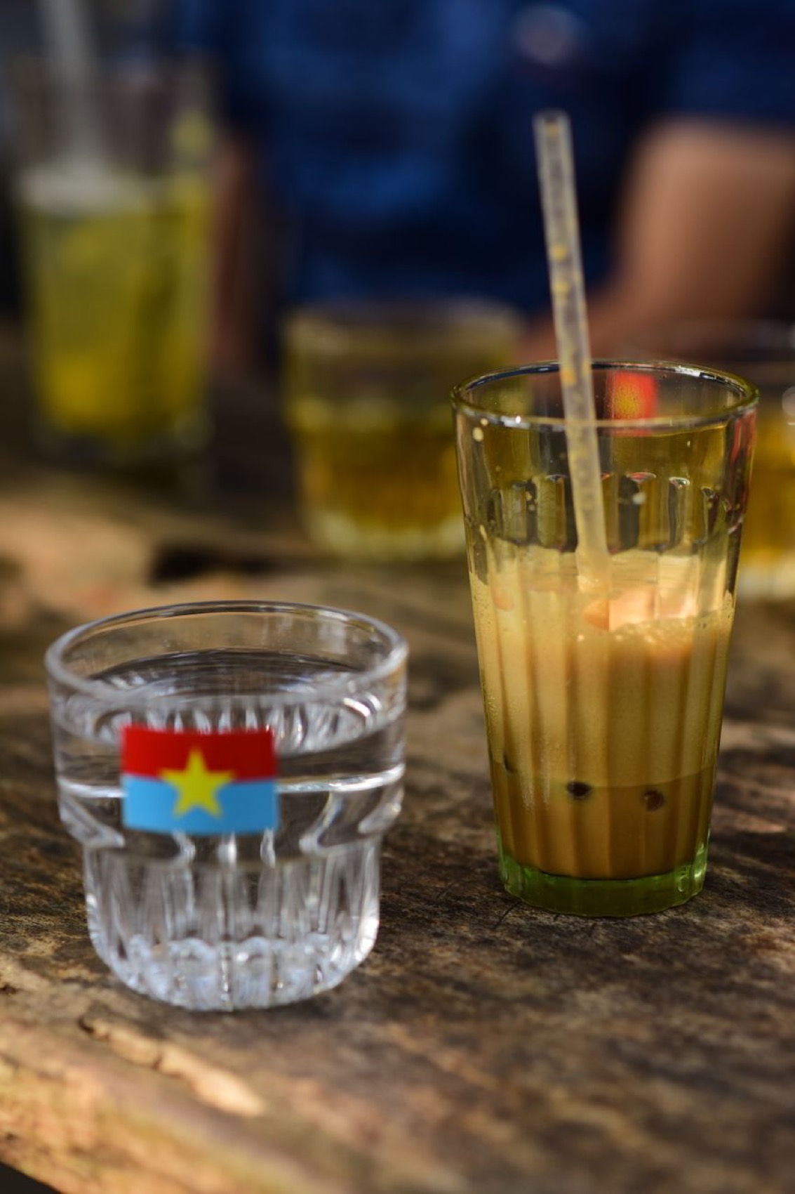Vietnamesisk iskaffe med kondenseret mælk
